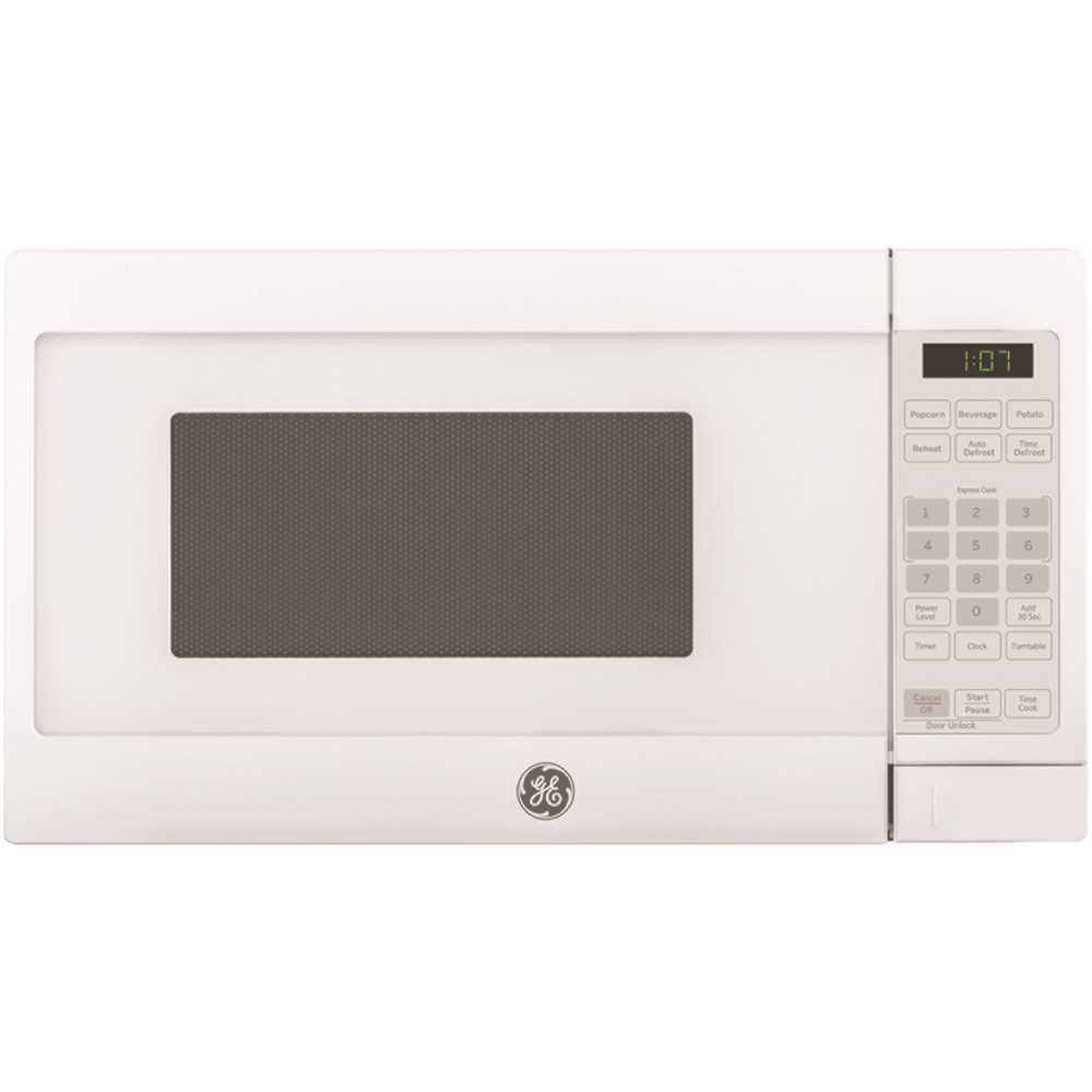 GE GCHK07N1WWW 0.7 Cu. Ft. Spacemaker Countertop 700 Watt Microwave Oven White