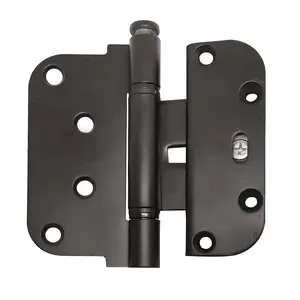 Brixwell 850-2307823 Ultimate 2D Adjustable Steel Guide Hinge Removable Pin Rustic Umber Finish