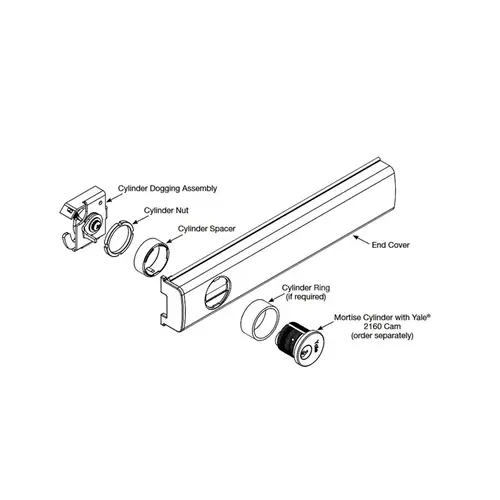 6000 Series Exit Device Dogging Kit 6000 Series Exit Device Dogging Kit