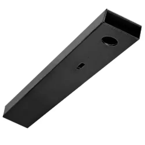 4 IN Single Door Header 36" Long Matte Black 4 IN Single Door Header 36" Long Matte Black