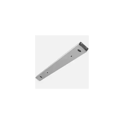 4 IN Double Door Header 72" Long Brushed Stainless 4 IN Double Door Header 72" Long Brushed Stainless