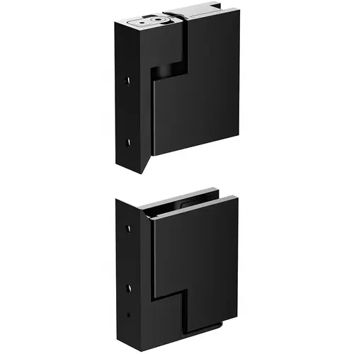 Matte Black Zero Hinge Set Matte Black Zero Hinge Set