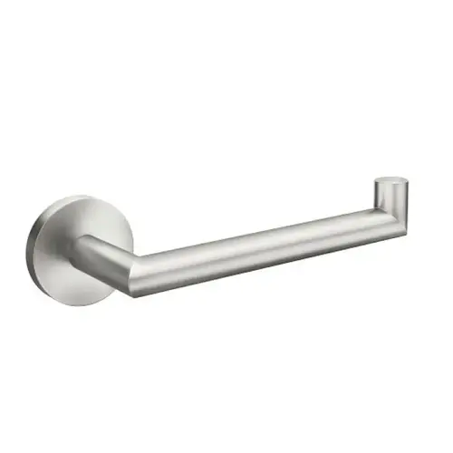 Arlys Single Post Toilet Paper Holder Brushed Nickel Finish Arlys Single Post Toilet Paper Holder Brushed Nickel Finish