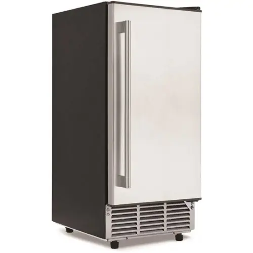 Built In Or Freestanding Ice Maker, Stainless Steel