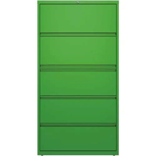 6 Shelf Metal Bookcase 82" H Putty