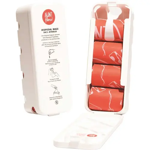 Disposable Bag Dispenser With Rolls