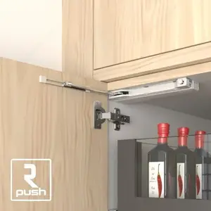 Richelieu Hardware 118HD030 R Push Device White