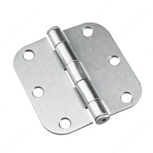 3" Full Mortise Butt Hinge - 5/8" Radius Pair Zinc 3" Full Mortise Butt Hinge - 5/8" Radius Pair Zinc