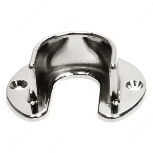 Closet Rod Supports, 1-5/16" (3.33 cm) Chrome Closet Rod Supports, 1-5/16" (3.33 cm) Chrome