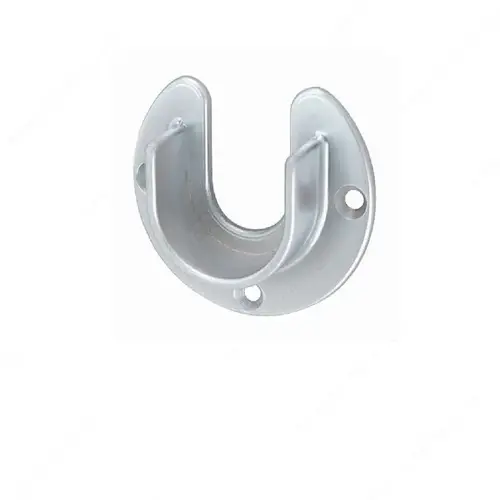 Closet Rod Supports, 1-5/16" (3.33 cm) Matte Chrome Closet Rod Supports, 1-5/16" (3.33 cm) Matte Chrome