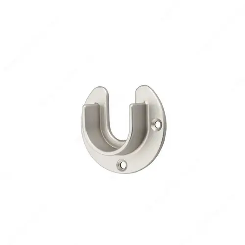 Closet Rod Supports, 1-5/16" (3.33 cm) Matte Nickel Closet Rod Supports, 1-5/16" (3.33 cm) Matte Nickel