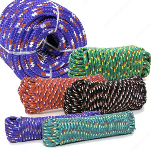 Polypropylene Diamond Braid Rope Assorted Colors Polypropylene Diamond Braid Rope Assorted Colors