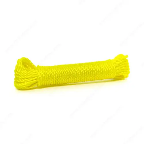 Twisted Polypropylene Yellow - pack of 5 Twisted Polypropylene Yellow - pack of 5