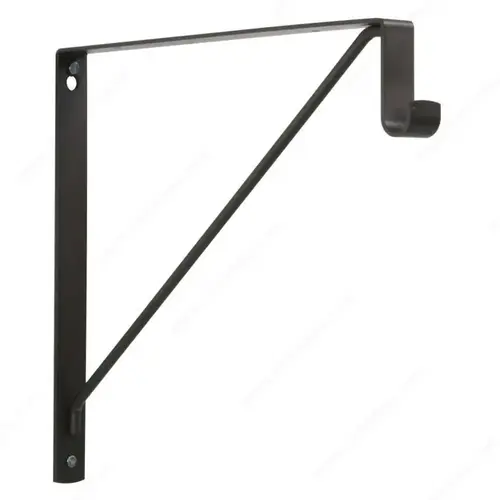 Support for Oval Rod and Shelf Oil-Rubbed Bronze Support for Oval Rod and Shelf Oil-Rubbed Bronze