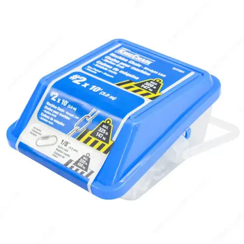 Straight Link Machine Chain - pack of 2 Straight Link Machine Chain - pack of 2