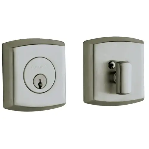 Soho Single Cylinder Deadbolt Antique Nickel Finish Soho Single Cylinder Deadbolt Antique Nickel Finish