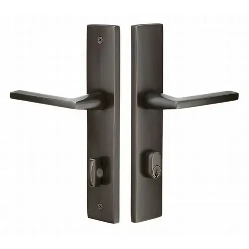 Helios Lever Right Hand With Stretto Sideplate Single Cylinder Passage Oil Rubbed Bronze Finish Helios Lever Right Hand With Stretto Sideplate Single Cylinder Passage Oil Rubbed Bronze Finish
