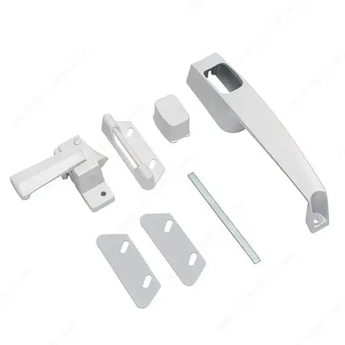 Push Button Latch for Screen and Storm Doors Push Button Latch for Screen and Storm Doors