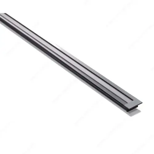 Minimalist recessed LED light Black