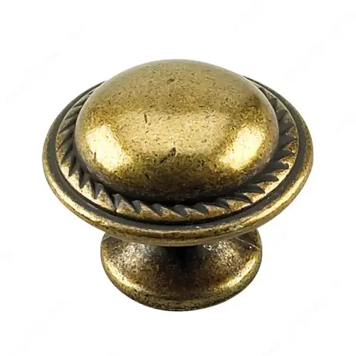 856 Knob Spanish Brass Flat 856 Knob Spanish Brass Flat