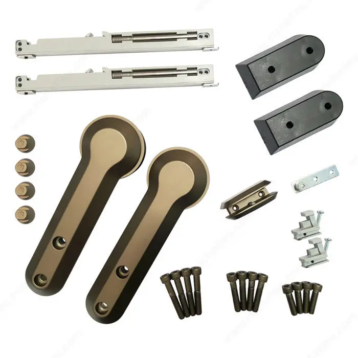 Richelieu Hardware EVO Hardware Sets Champagne 8912715CHBRZ Richelieu Hardware EVO Hardware Sets Champagne 8912715CHBRZ