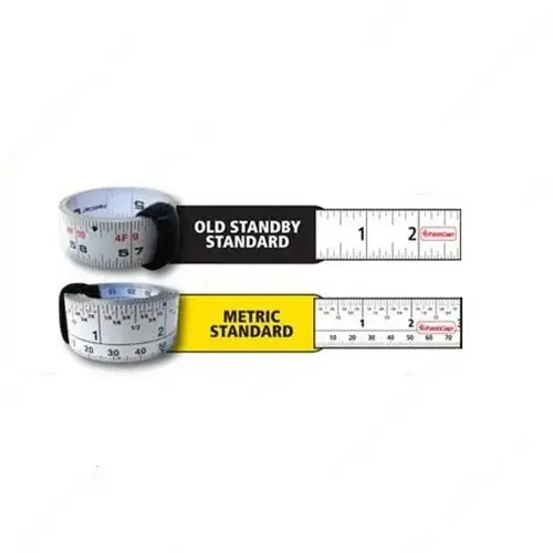 Reversible Improved Peel and Stick Tape Measure Reversible Improved Peel and Stick Tape Measure