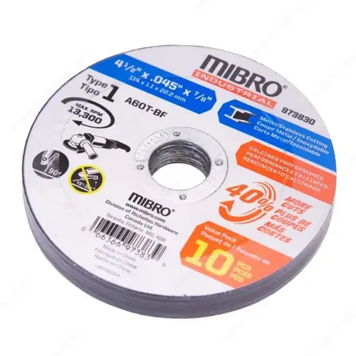 Calcined Cutting Blade Set for Metal - 10 Pieces Calcined Cutting Blade Set for Metal - 10 Pieces