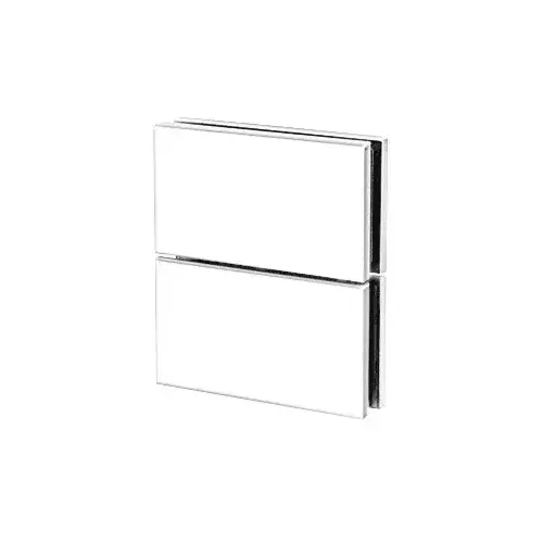 White New York Glass-to-Glass Top Mount Shower Door Pivot Hinge White New York Glass-to-Glass Top Mount Shower Door Pivot Hinge
