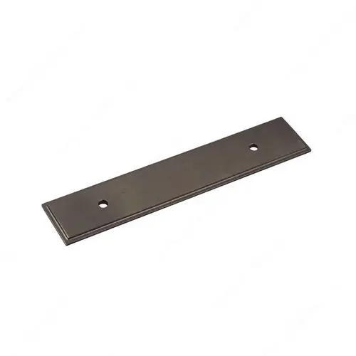 Transitional Metal Backplate for Pull - 1045 Antique Nickel Transitional Metal Backplate for Pull - 1045 Antique Nickel