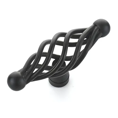 Traditional Metal Knob - 1056 Matte Black