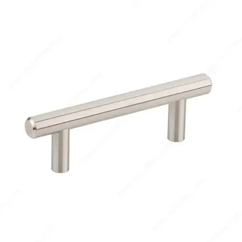 Modern Steel Pull - 205 Brushed Nickel