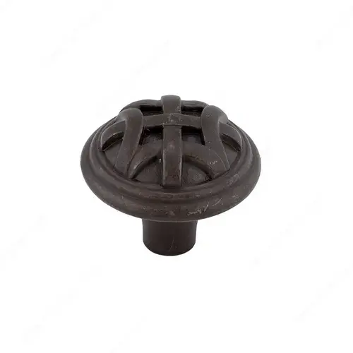 Traditional Metal Knob - 2391 Rust Traditional Metal Knob - 2391 Rust