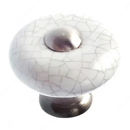 Ecletic Ceramic and Metal Knob - 3347 Ecletic Ceramic and Metal Knob - 3347