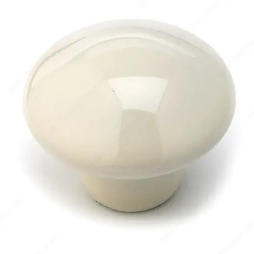 Eclectic Ceramic Knob - 3367 Almond Eclectic Ceramic Knob - 3367 Almond