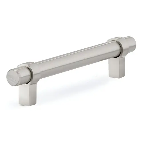 Modern Metal Pull - 5016 Brushed Nickel Modern Metal Pull - 5016 Brushed Nickel