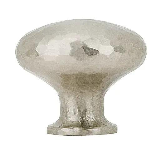 Round Dimpled 1-1/4" Cabinet Knob Satin Nickel Finish Round Dimpled 1-1/4" Cabinet Knob Satin Nickel Finish