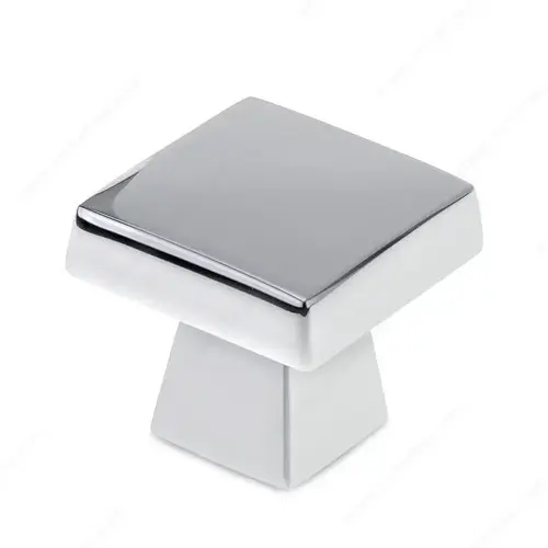 Modern Metal Knob - 6889 Chrome Modern Metal Knob - 6889 Chrome