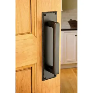 Emtek 86082US7 Knoxville Pull Plate French Antique Brass Finish