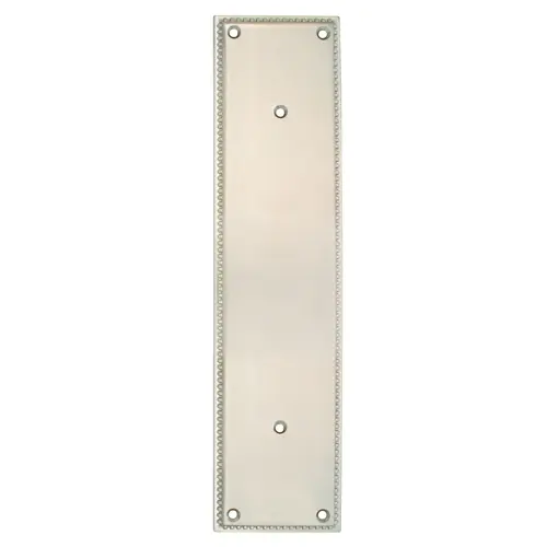 Knoxville Pull Plate Satin Nickel Finish Knoxville Pull Plate Satin Nickel Finish