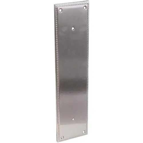 Knoxville Pull Plate Bright Chrome Finish Knoxville Pull Plate Bright Chrome Finish