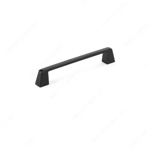 Modern Metal Pull - 7340 Matte Black Modern Metal Pull - 7340 Matte Black