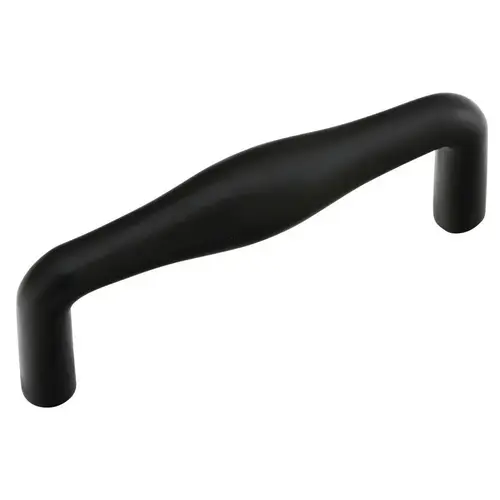 Dane 3" Cabinet Pull Flat Black Finish Dane 3" Cabinet Pull Flat Black Finish