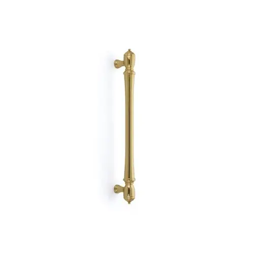 Spindle 12" Appliance Pull Bright Brass Finish Spindle 12" Appliance Pull Bright Brass Finish