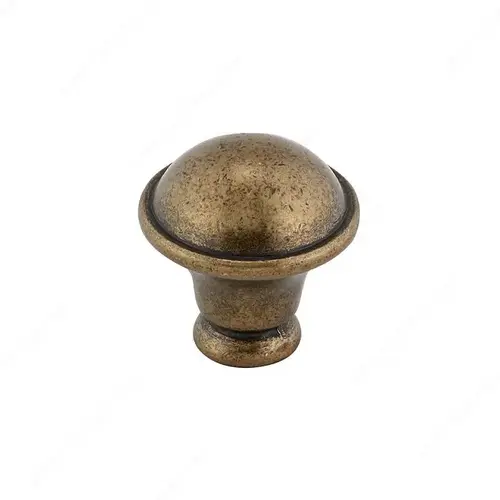 Traditional Metal Knob - 872R Regency Brass Traditional Metal Knob - 872R Regency Brass