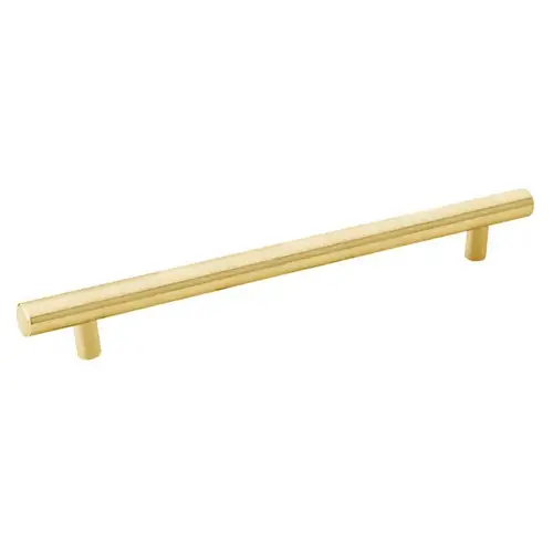 Bar 18" Appliance Pull Satin Brass Finish Bar 18" Appliance Pull Satin Brass Finish