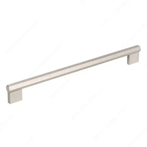 Modern Metal Pull - 8780 Brushed Nickel Modern Metal Pull - 8780 Brushed Nickel