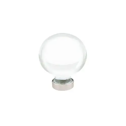 Bristol 1" Cabinet Knob Bright Nickel Finish Bristol 1" Cabinet Knob Bright Nickel Finish