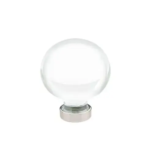 Bristol 1-1/4" Cabinet Knob Bright Nickel Finish Bristol 1-1/4" Cabinet Knob Bright Nickel Finish