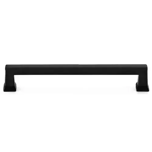 Alexander 6" Cabinet Pull Flat Black Finish Alexander 6" Cabinet Pull Flat Black Finish