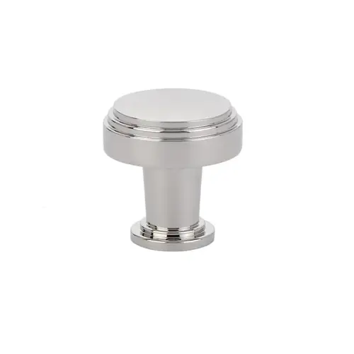 Newport 1-5/8" Cabinet Knob Bright Nickel Finish Newport 1-5/8" Cabinet Knob Bright Nickel Finish